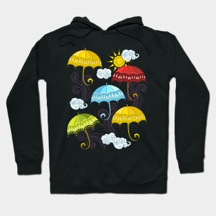 Fairytale Weather Forecast Print Hoodie